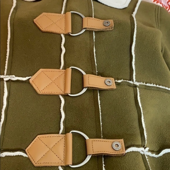 Oakley Polyester Suede & Polyester Sherpa Coat - Picture 4 of 8